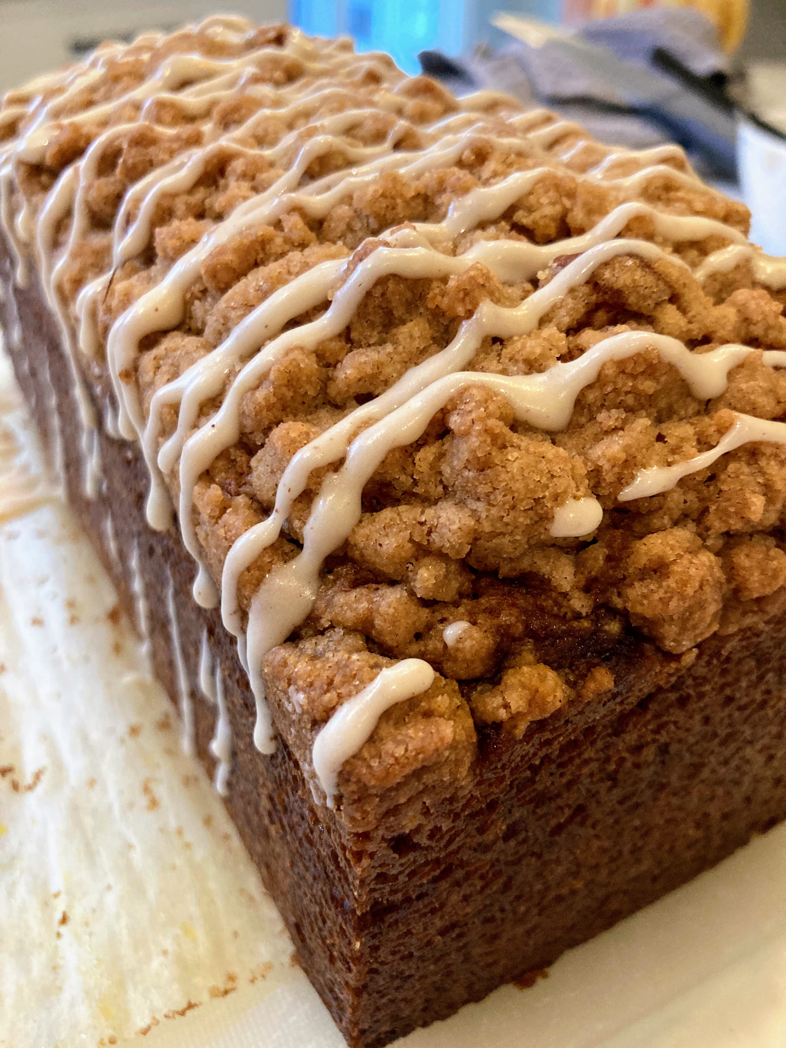 Pumpkin Streusel Bread